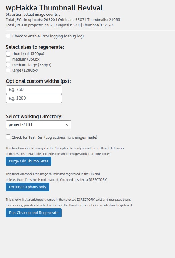 wpHakka Thumbnail Rivivor plugin